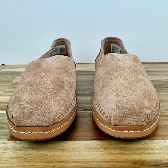 TOMS Alpargata Womens Classic Suede Slip On Casual Loafers Shoes - Size‎ 9.5 - Picture 3 of 9